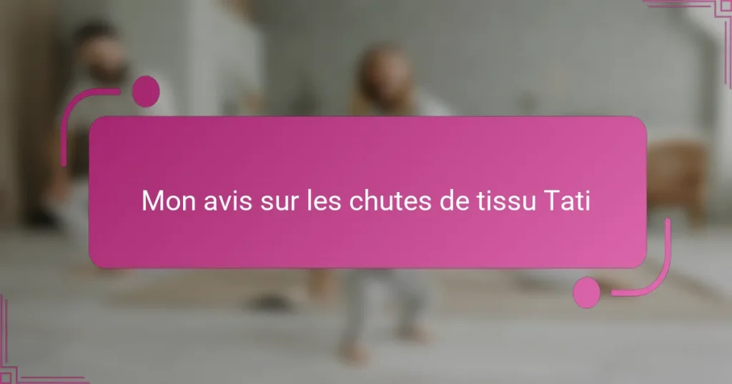 Mon avis sur les chutes de tissu Tati